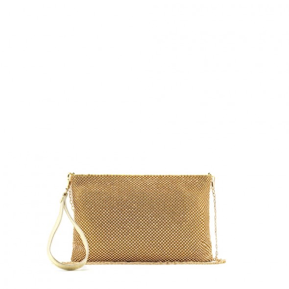 Clutch De Cadena Brillo 